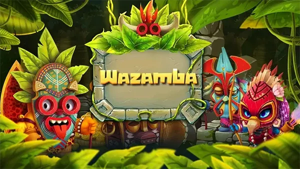 Wazamba mobile screen