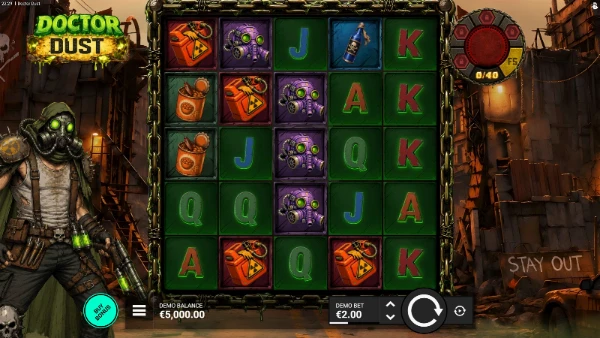 Doctor Dust bonus game